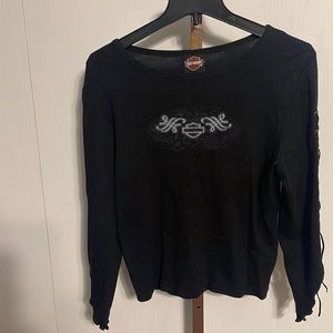 Harley Davidson quarter arm tee